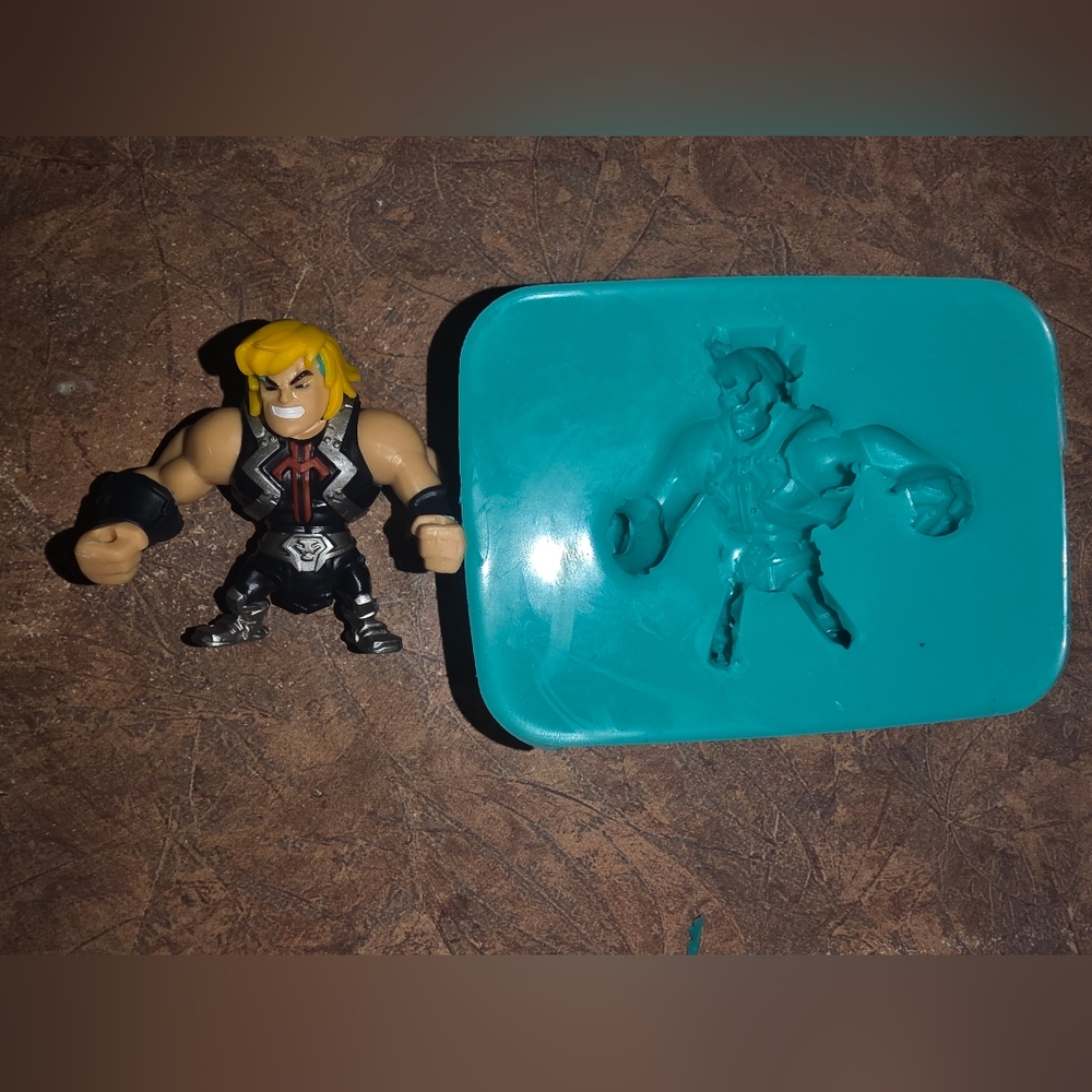 He-Man MOTU Master Of The Universe Action Fugure Food Safe Baking Mold Cake Deco